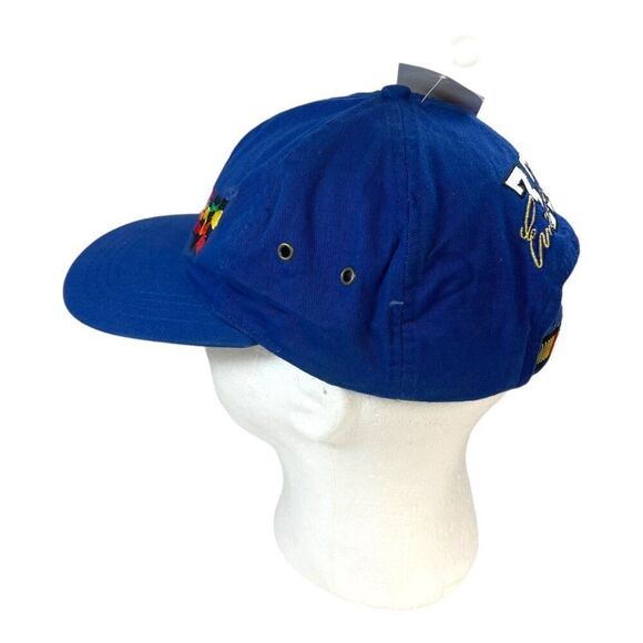 Skittles Racing Team Ernie Irvin Blue Baseball Hat Cap Nascar Strapback “READ” - Picture 10 of 11